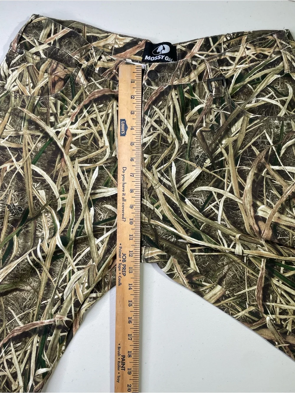 Men’s 38/32 Mossy Oak Shadow Grass Blades Camouflage Hunting Pants EUC
